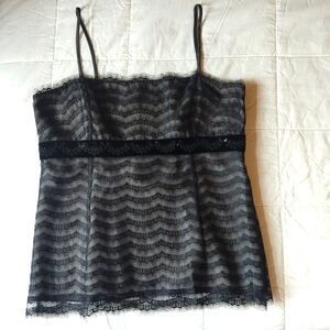 Ann Taylor beaded lace camisole